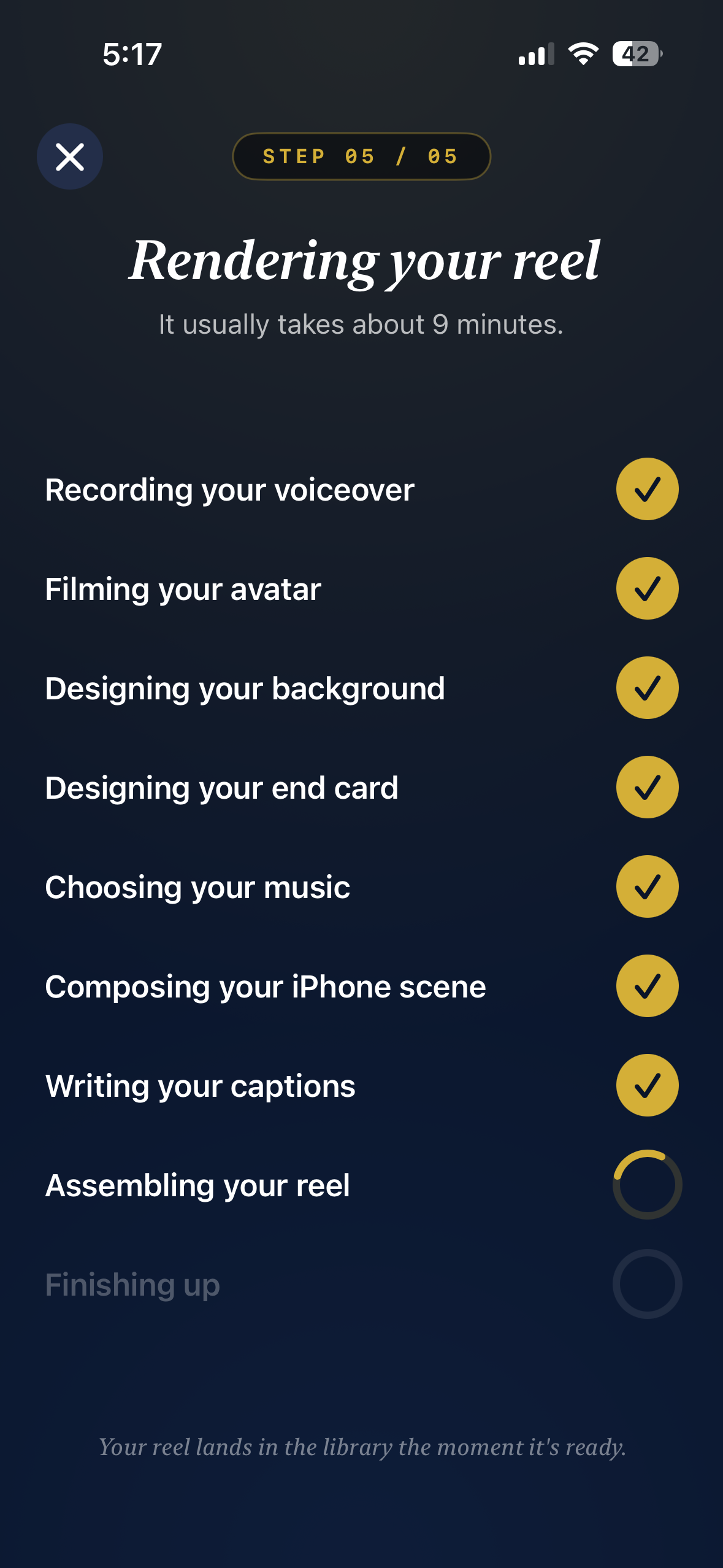 Vidpop builds your reel